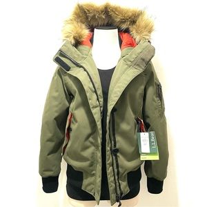 L.L. Bean Maine mount down jacket women’s petite small